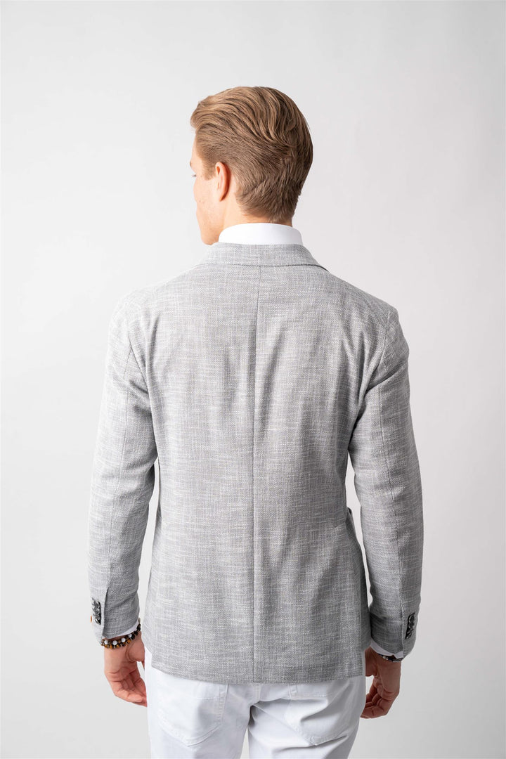 Dobbelspent Blazer - Grey