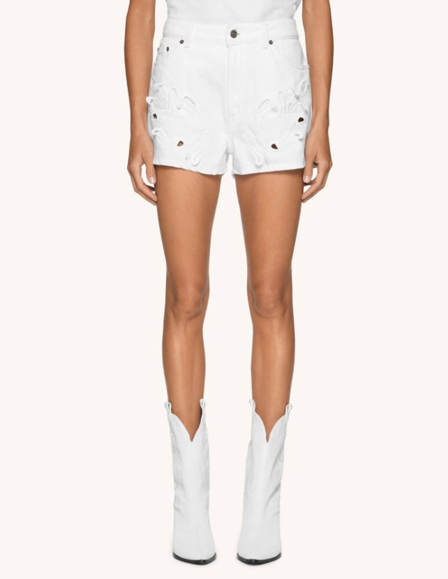 Shorts Evie Ricamo - White