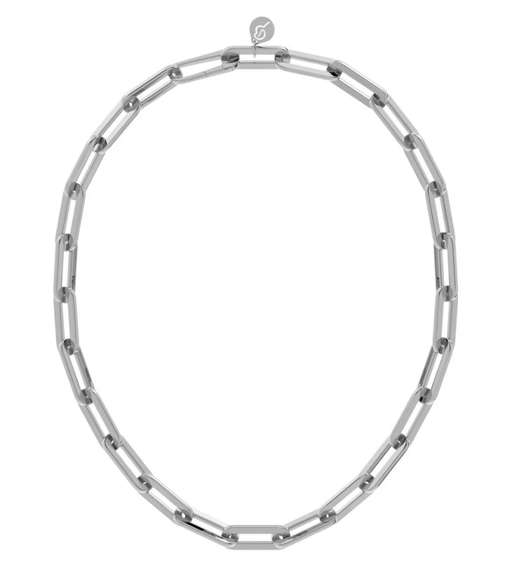 IVY MAXI NECKLACE STEEL