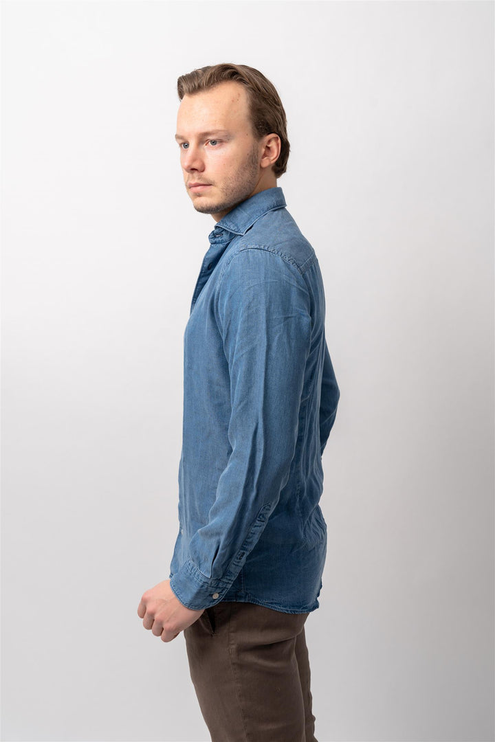 Dark Denim Tencel