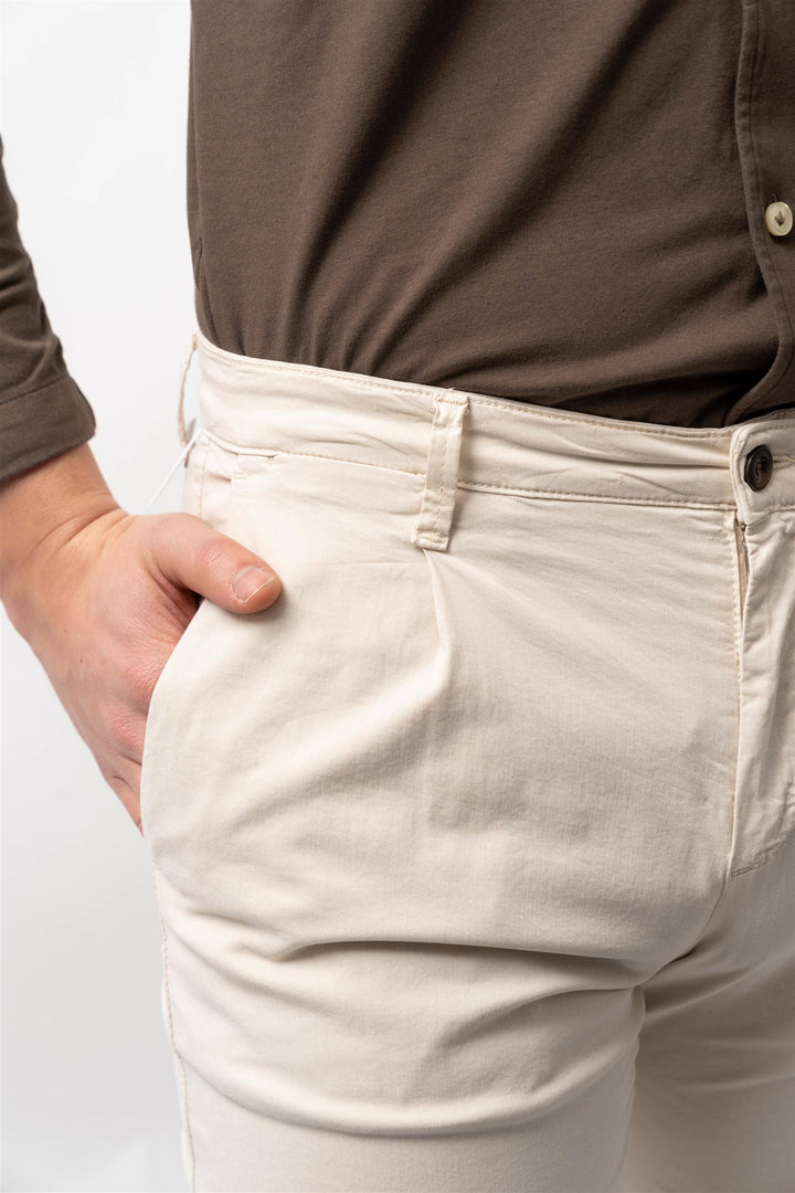Chino Cotton Tencel - Off-White