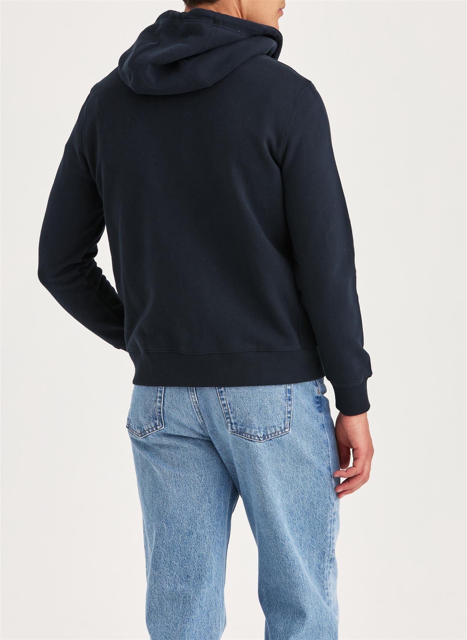 Brandon Lilly Zip Hood - Old Blue