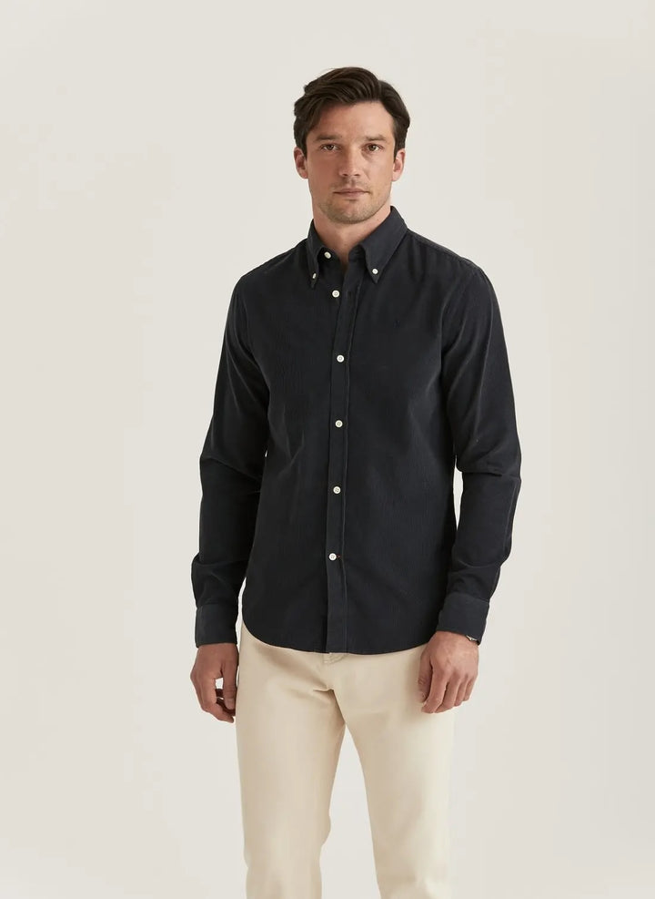 Douglas Cord Shirt - Navy