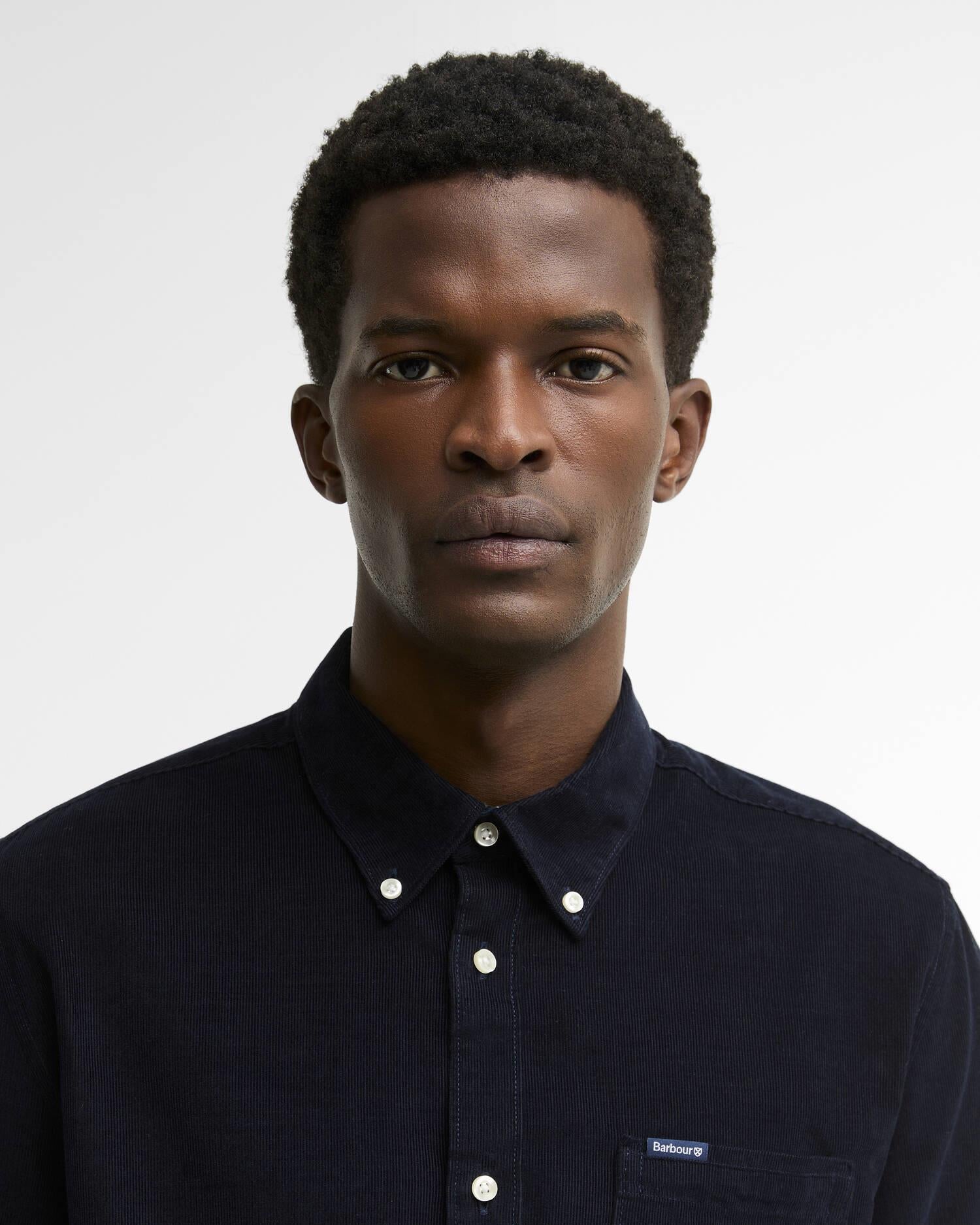 Ramsey Cord Shirt - Navy