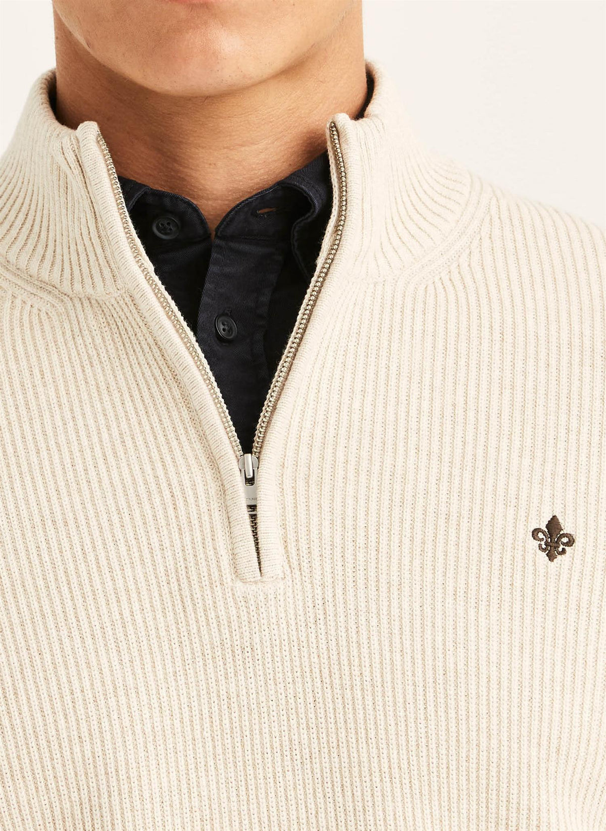 Colin Half Zip - Khaki
