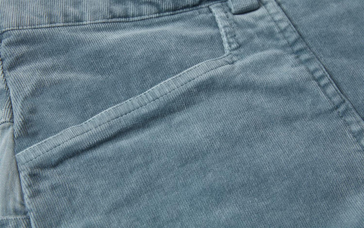 Grinder Corduroy Shorts - Shadow Blue