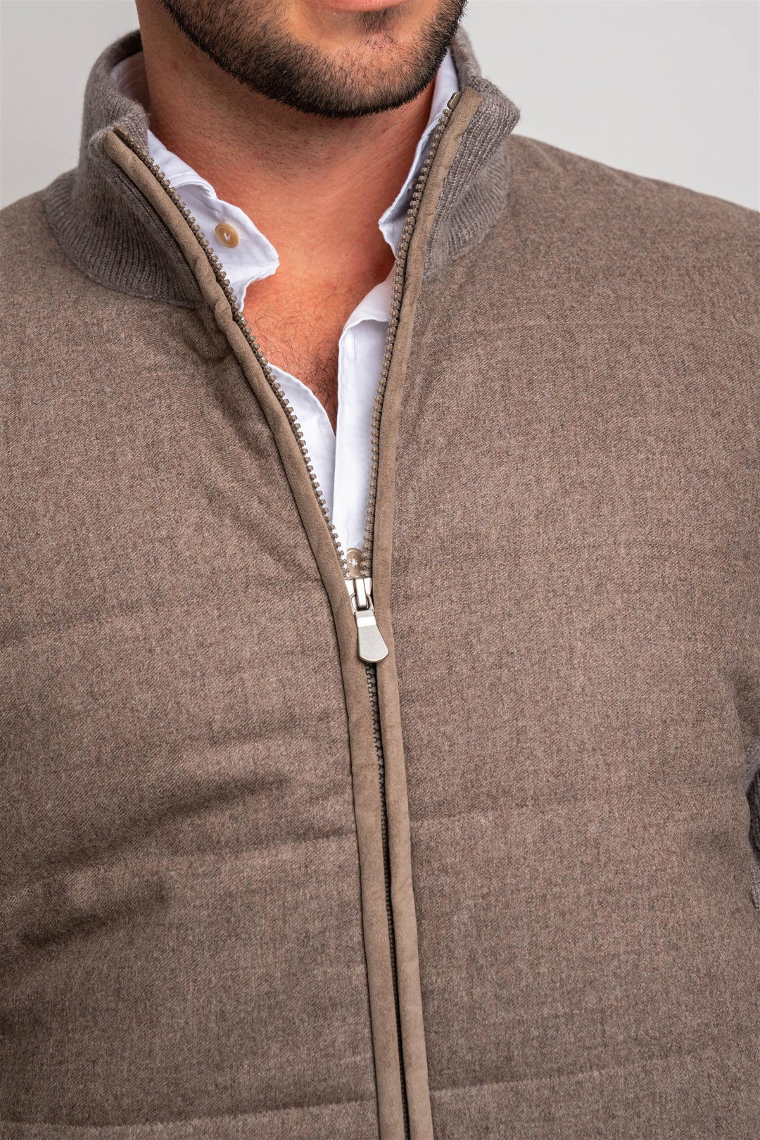 Jacket - Brown/Grey