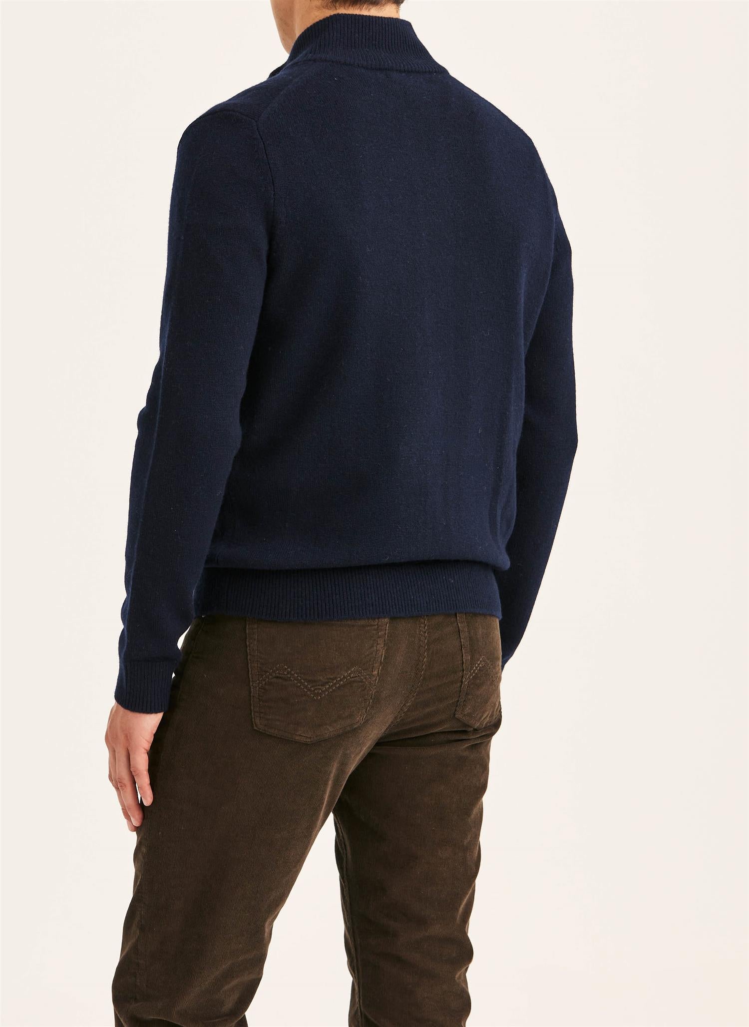 Hertford Button Cardigan - Navy