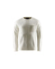 Spine Knitted Crewneck - Off White