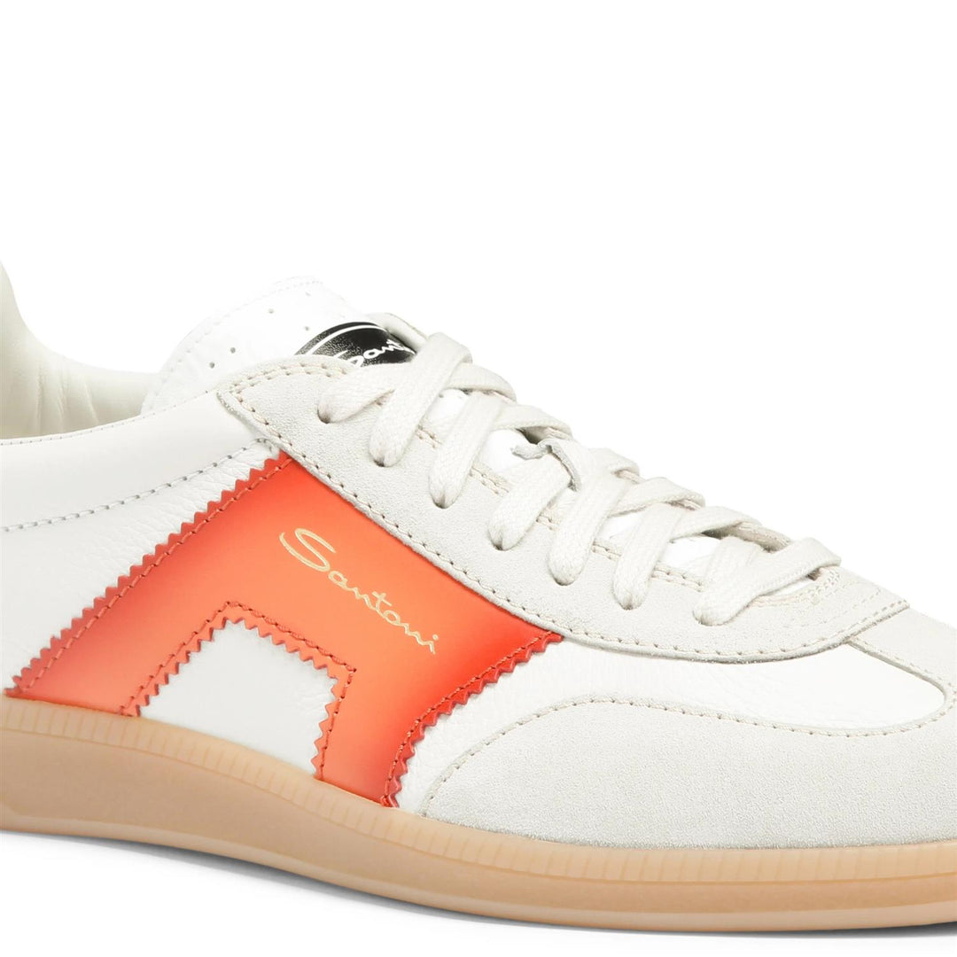 DBS Oly Sneaker - Orange / Green