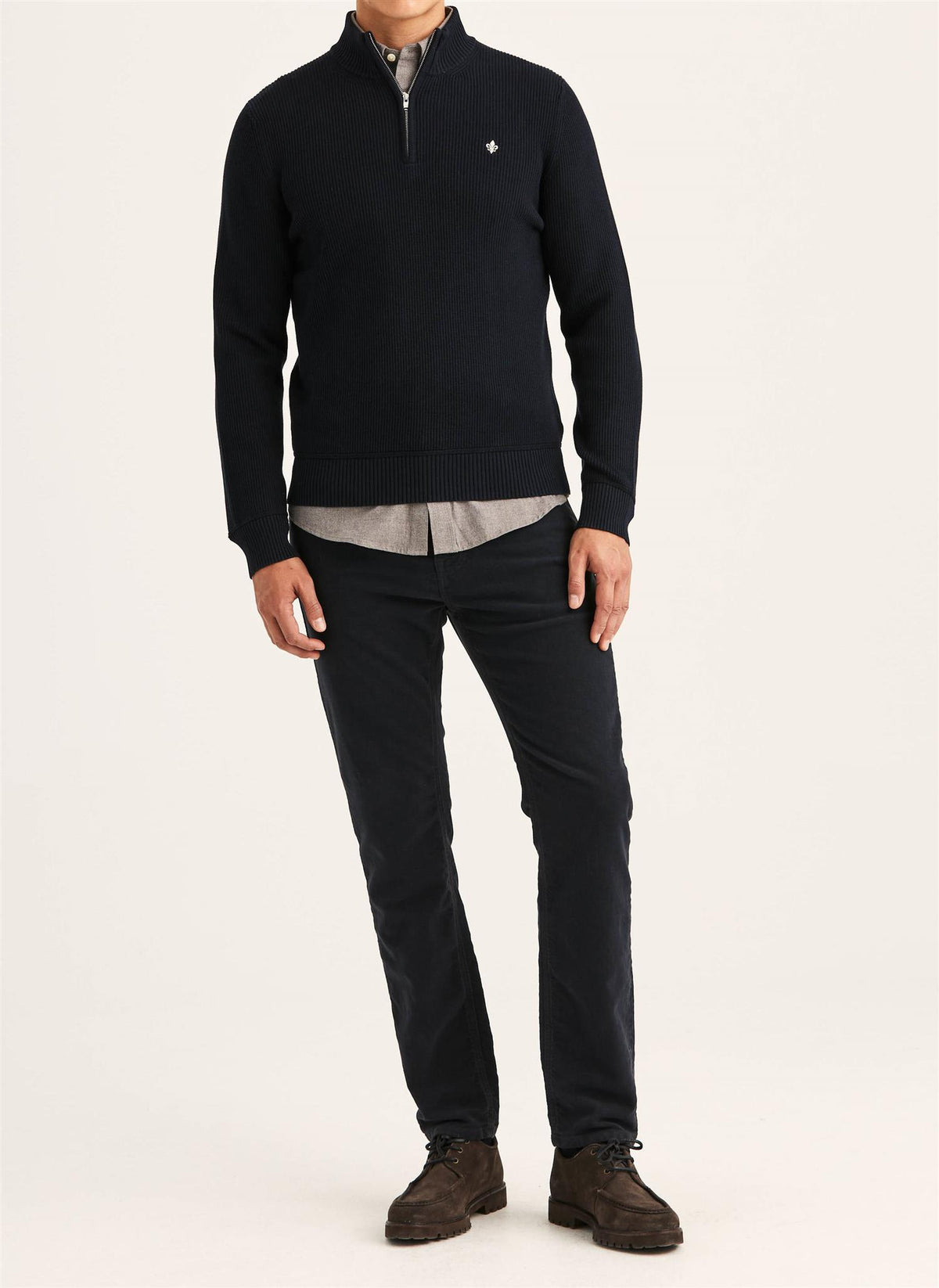 Colin Half Zip - Blue
