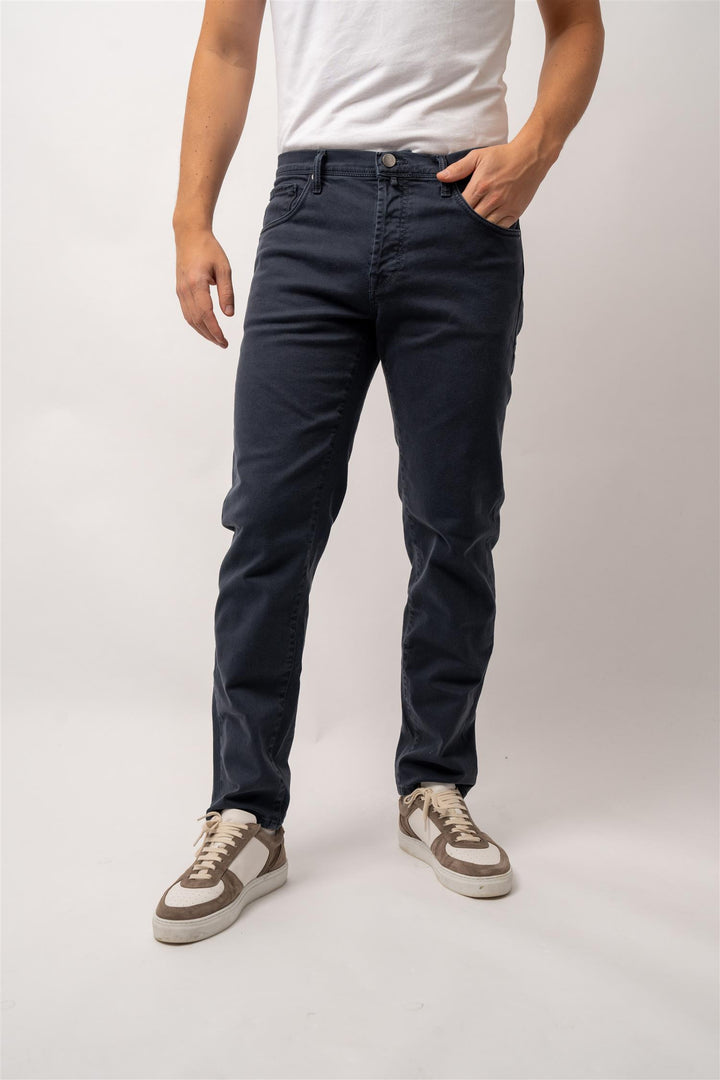 5-Pocket Acciaio navy