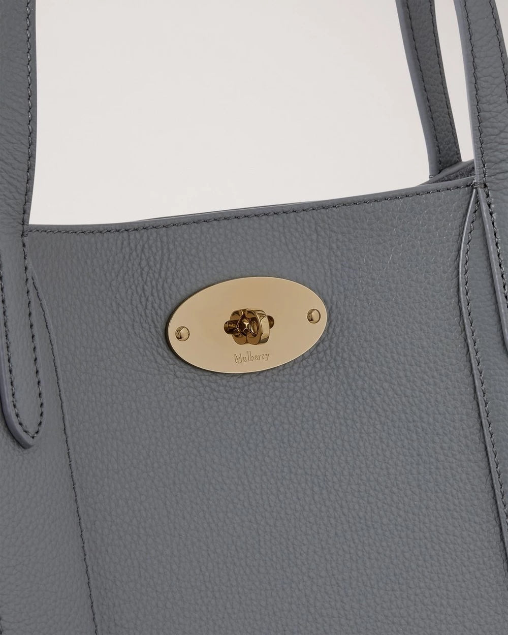 Bayswater Tote Foggy Grey Small Classic Grain