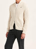 Duncan Zip Cardigan - Khaki