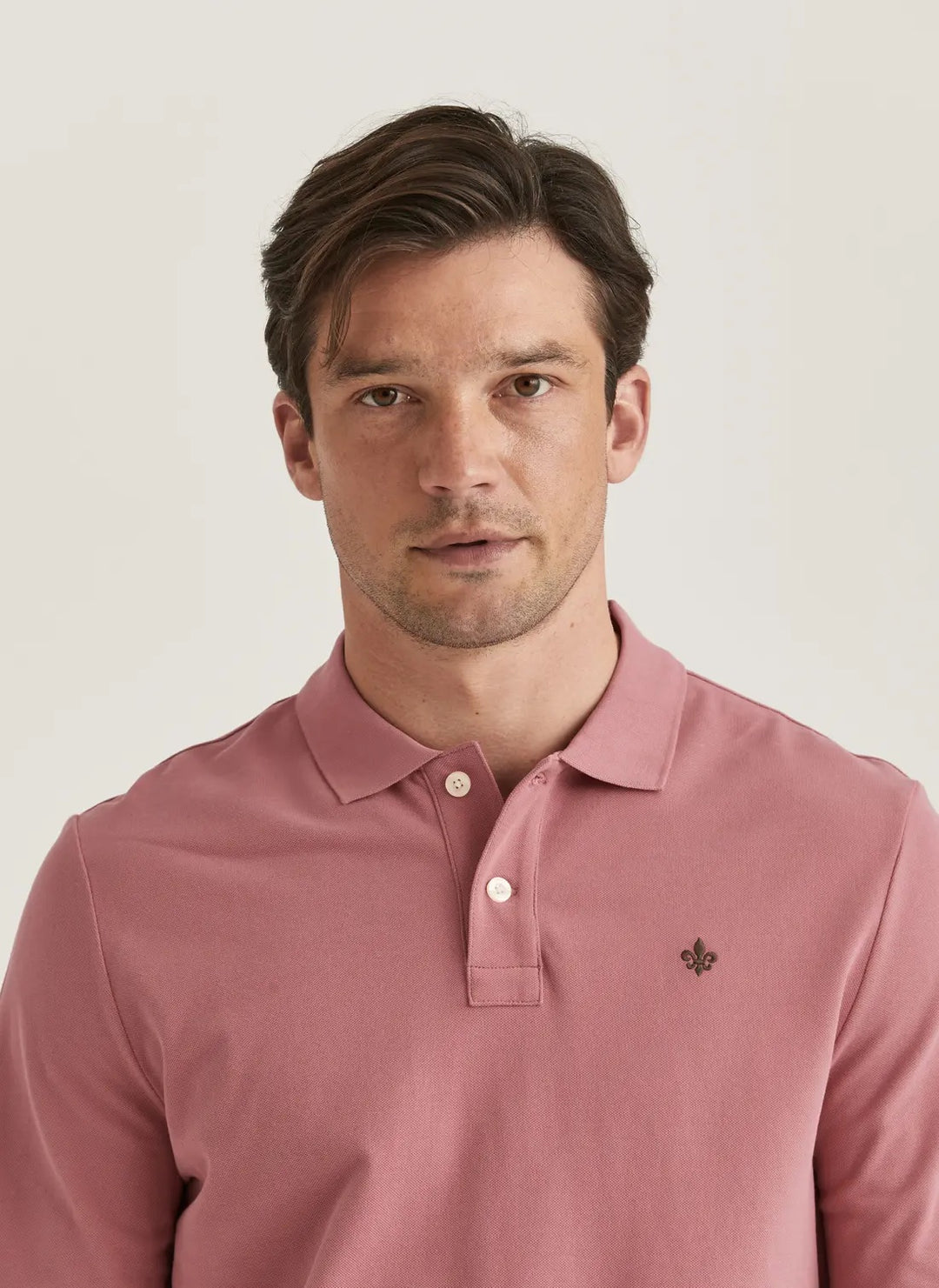 Camden LS Polo - Pink