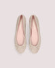 Nicole Ballerina Soft Beige Suede
