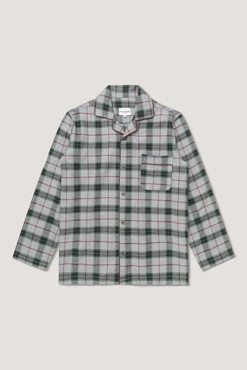 PJ Set Flannel - Grey Tartan