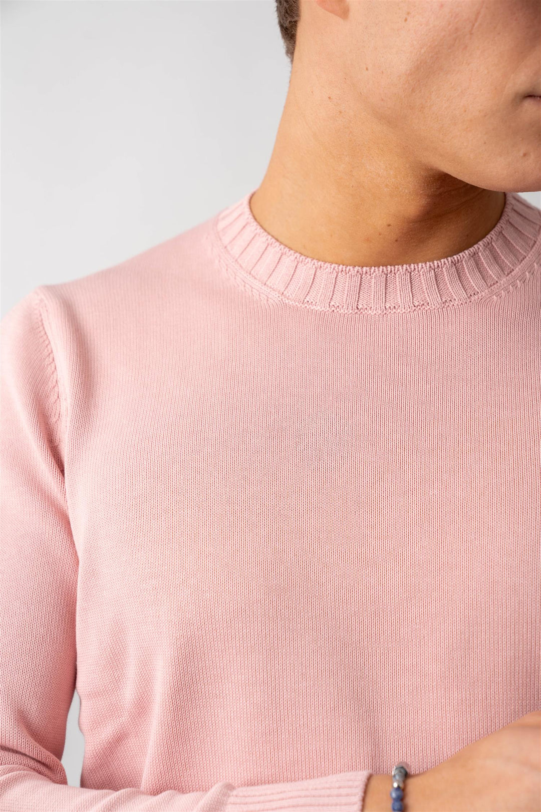 Cotton Crewneck - Rosa