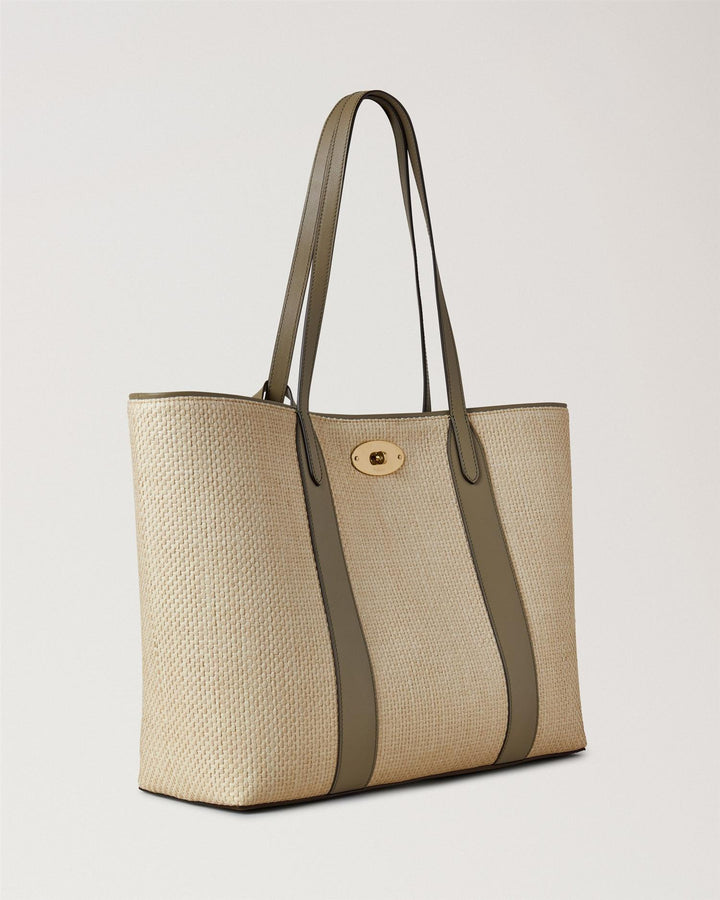 Bayswater Tote Raffia & Leather