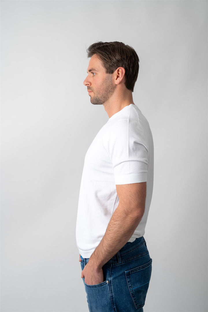 T-Shirt Crewneck - White
