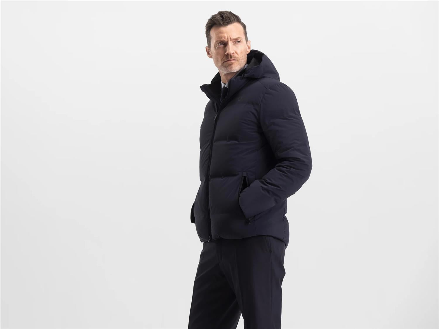 Bolt Down Jacket - Navy