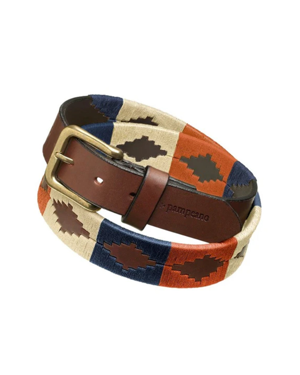 Aurora Belte Oransje/Beige/Navy