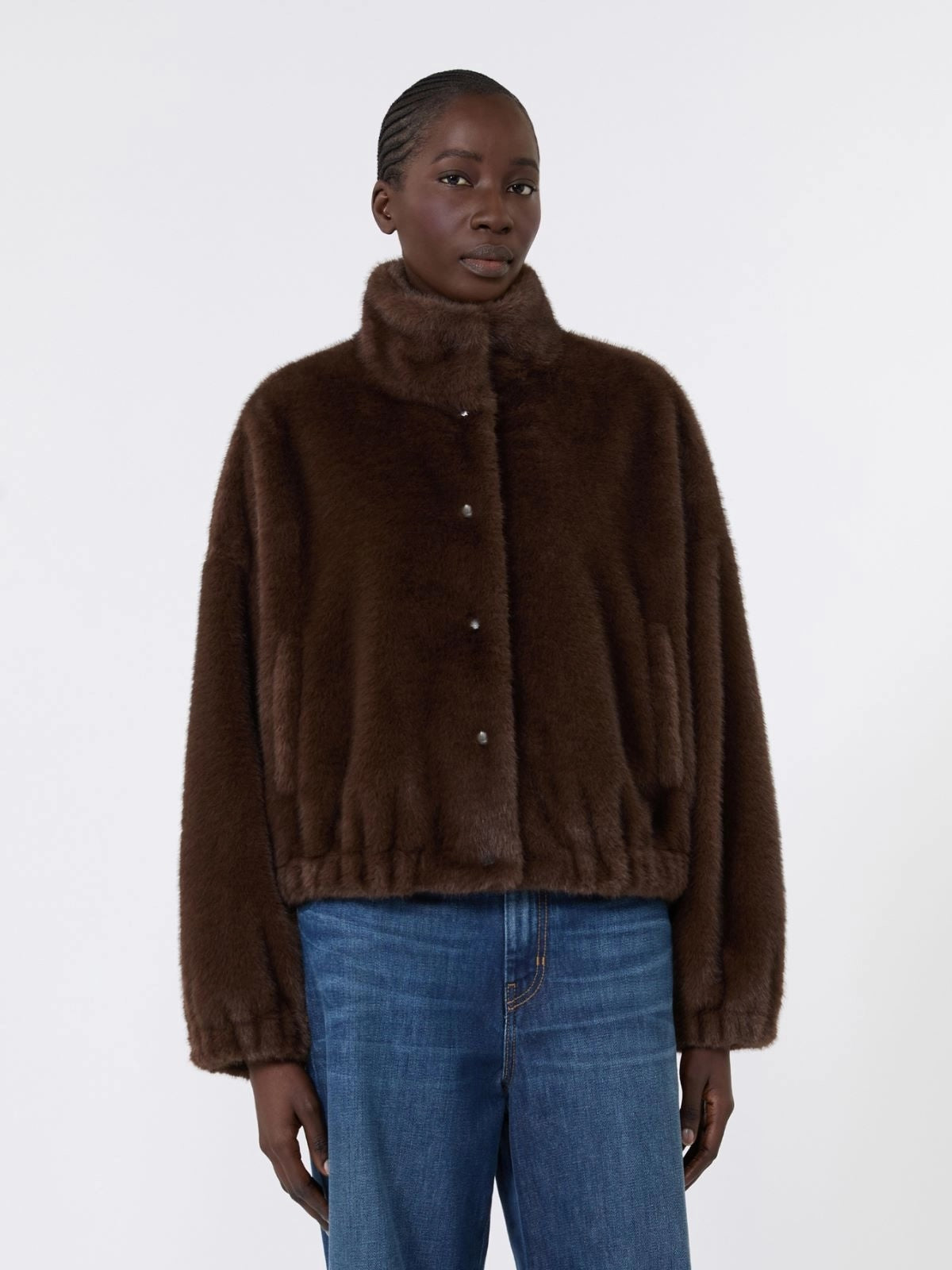 Danemone Short Coat Brown