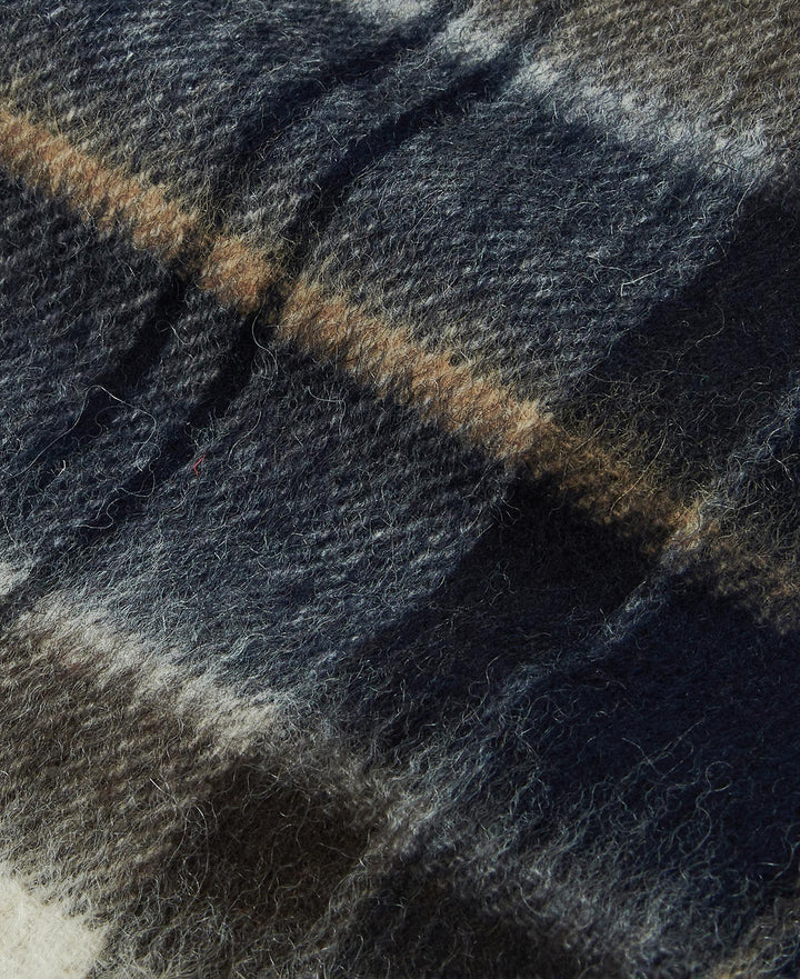 Wool Cashmere Tartan Scarf