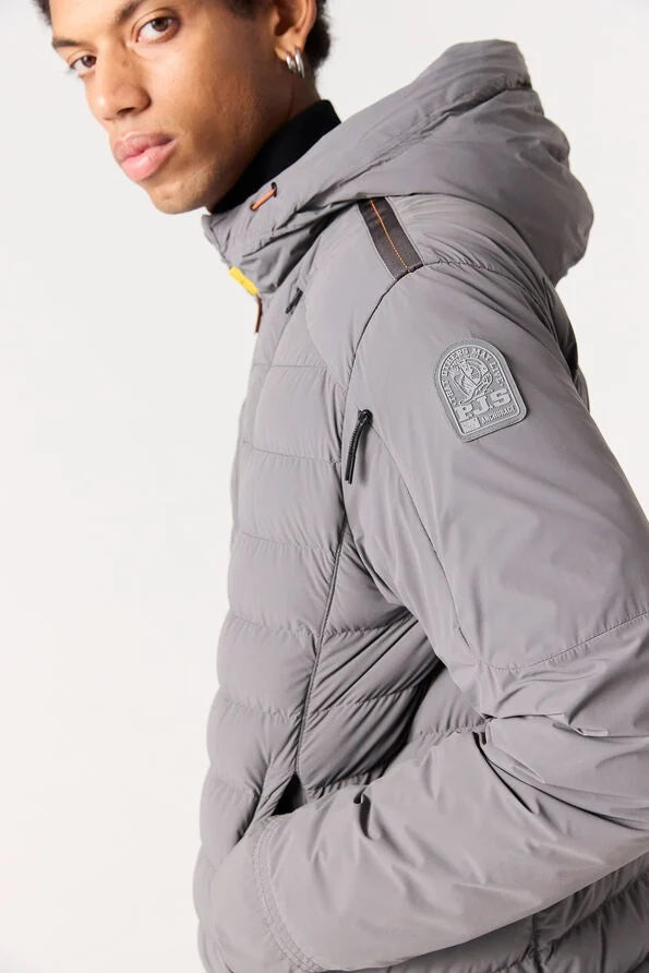 Colbert Hood Jacket - Pewter