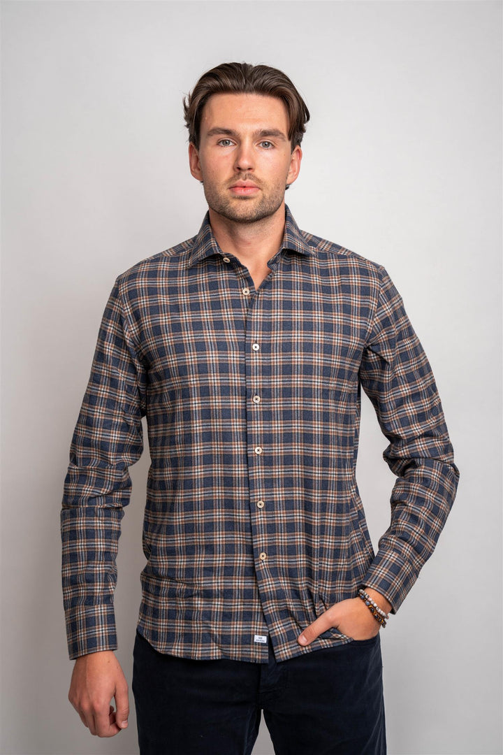 Flannel  - Brown