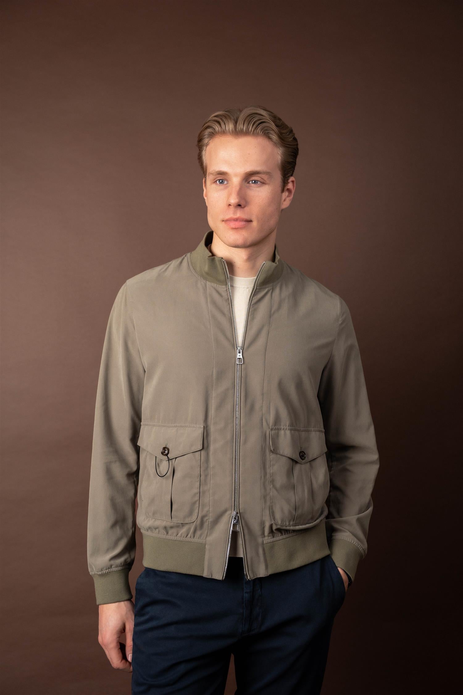 Bomber Jacket - Olive