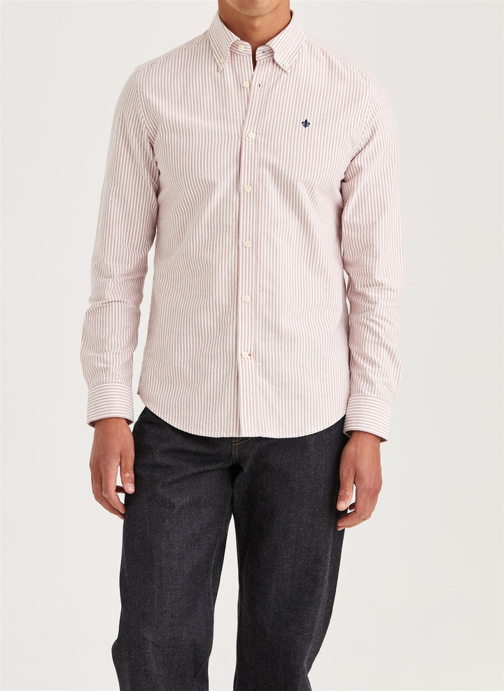 Douglas Oxford Stripe - Red