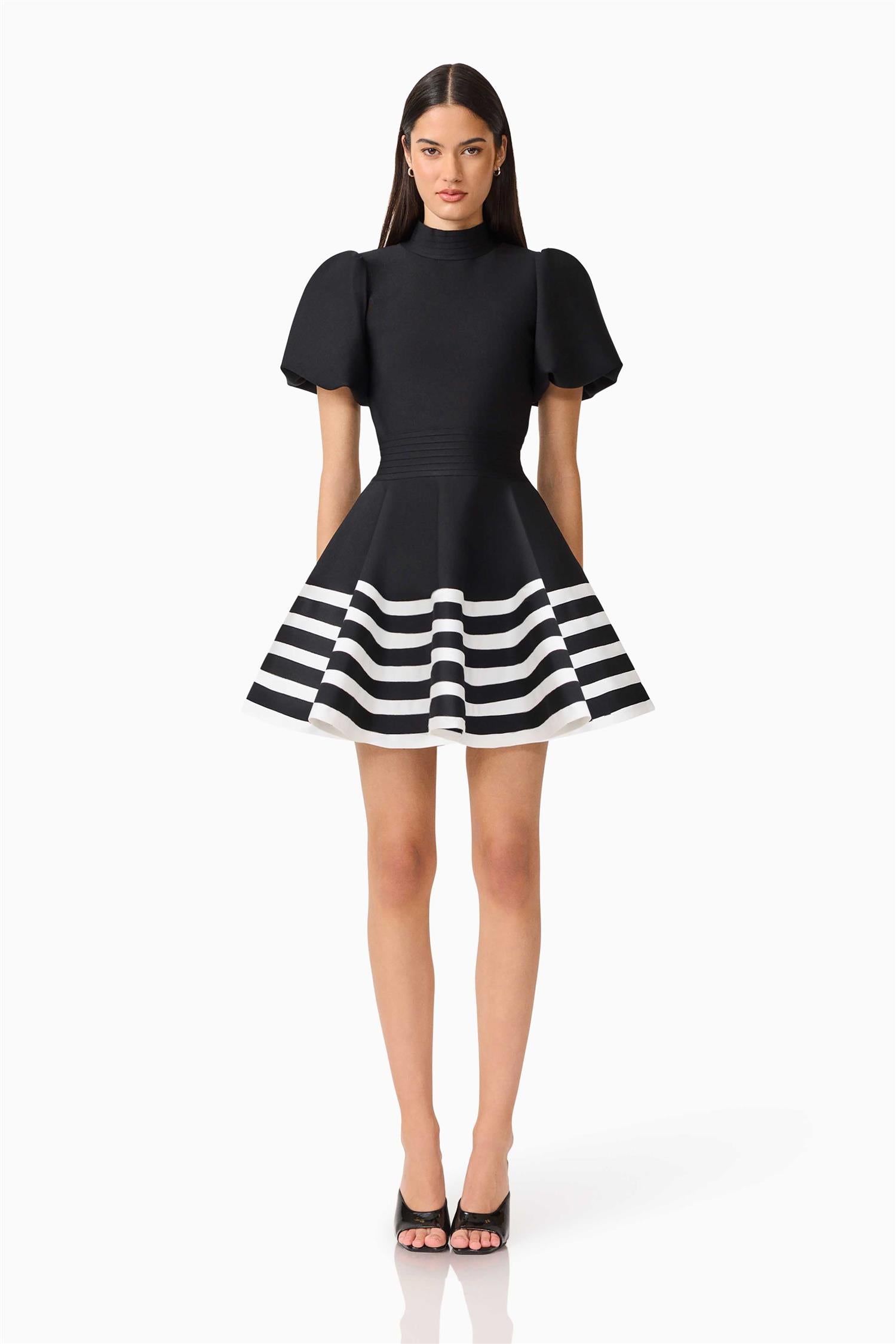 Ninette Puff Mini Dress