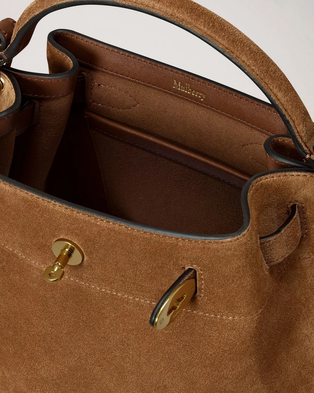 Islington Bucket Vintage Oak Suede