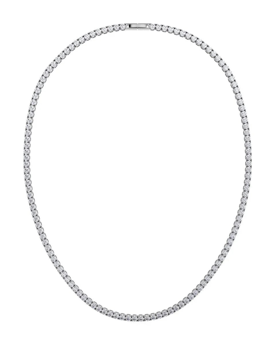 Tennis Necklace Silver