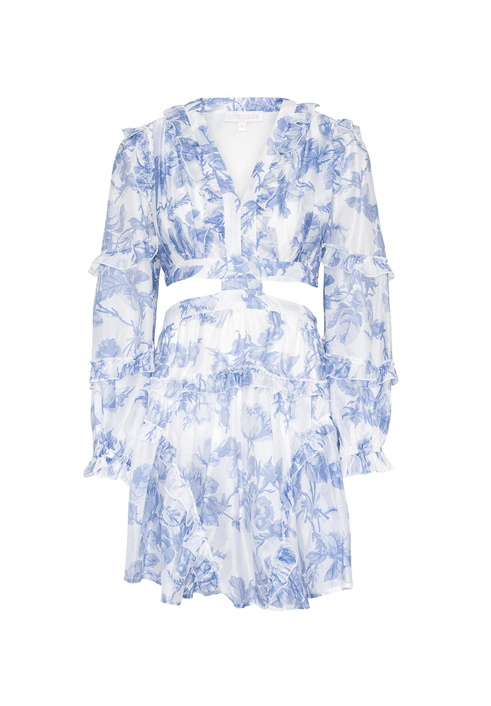Kelly Mini Dress Bluebell Bliss