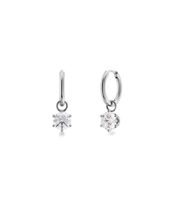 CROWN HOOPS GOLD