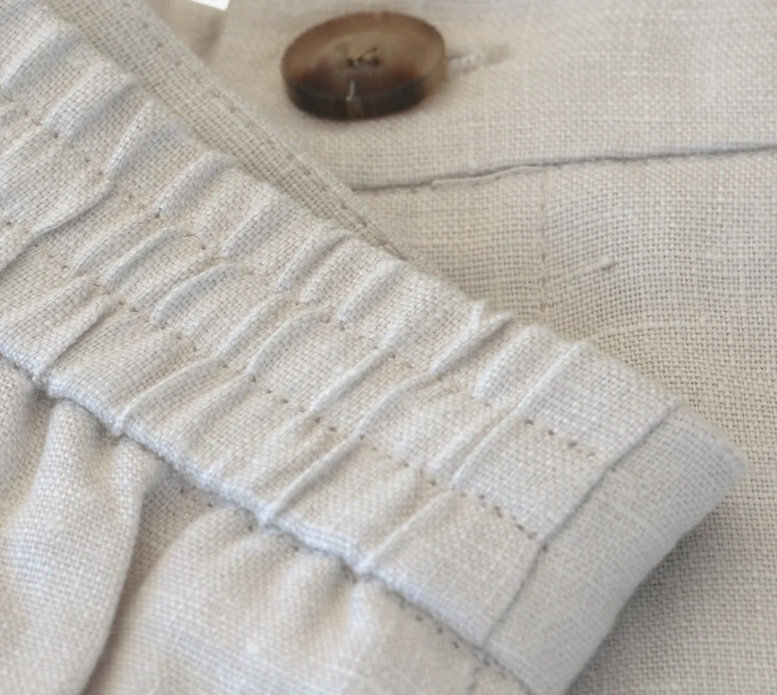 Marco Linen Shorts - Sand