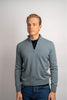 Half Zip Cashmere - Green