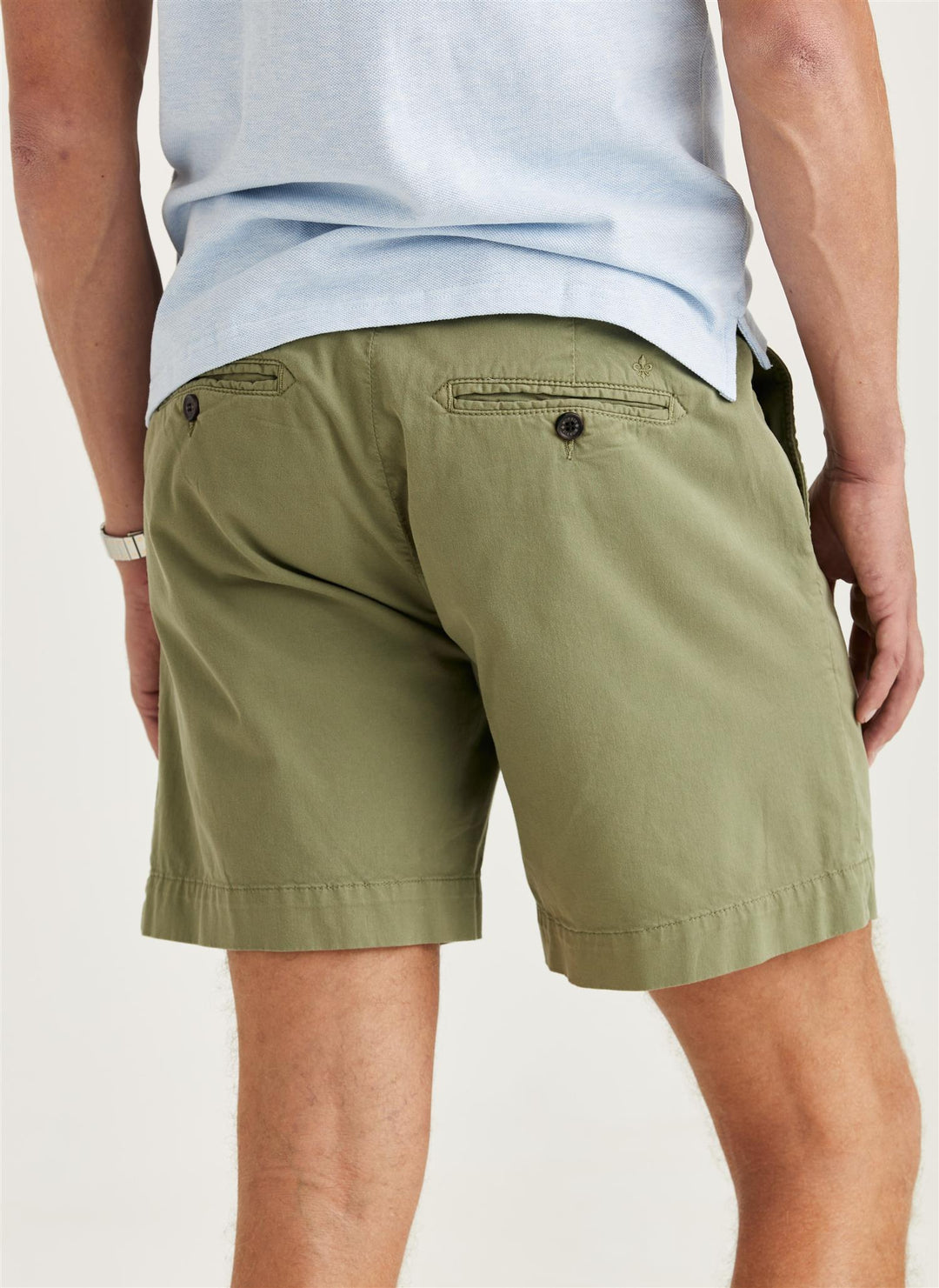 Jeffrey Summer Chino Shorts 7" - Olive