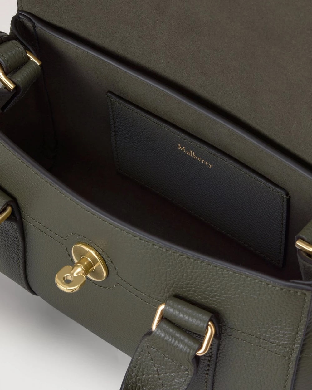 Mini Heritage Bayswater Small Classic Grain Juniper Green