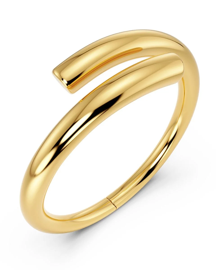 SWEEP BANGLE GOLD