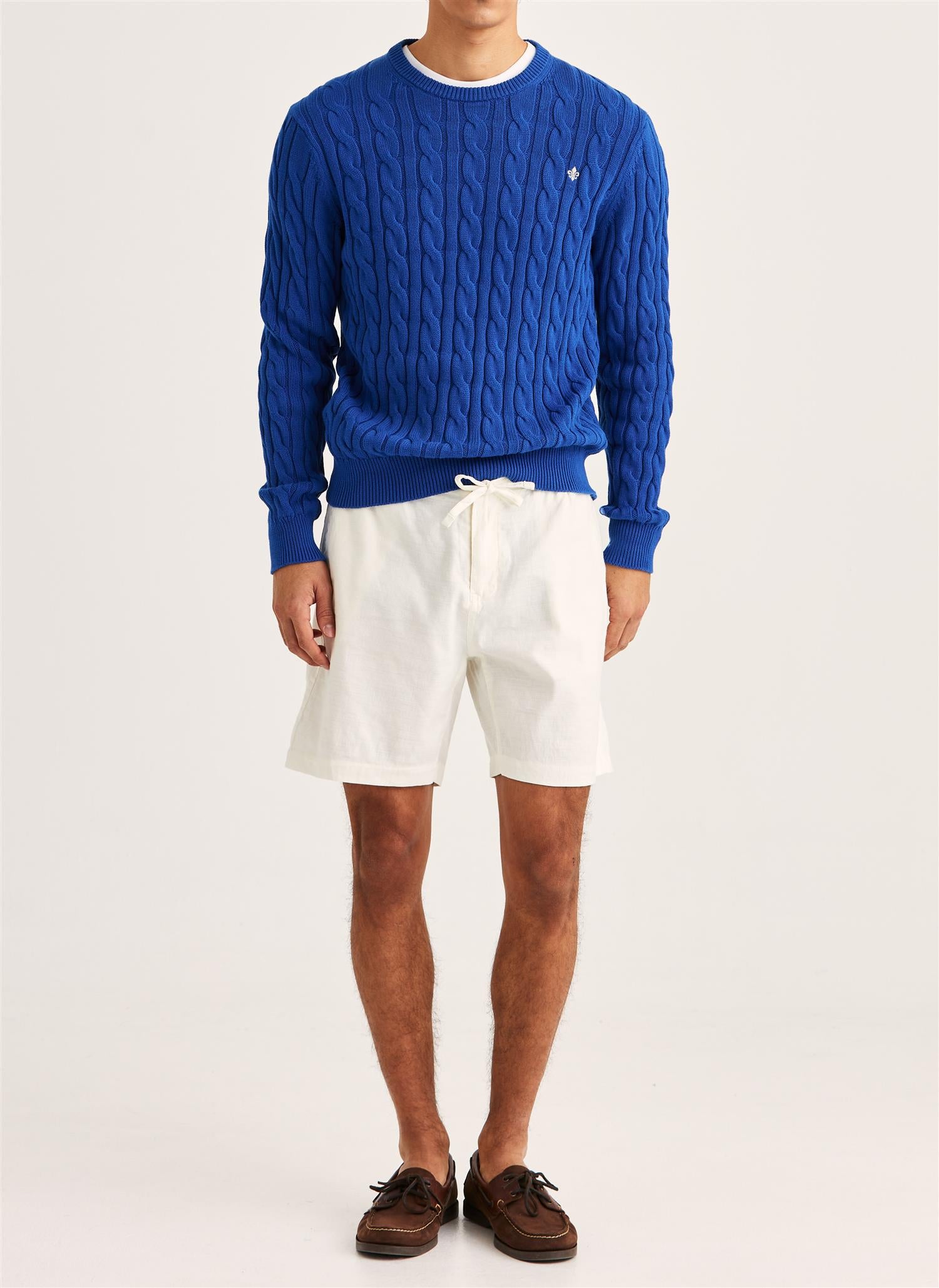 Fenix Linen Shorts - Off White