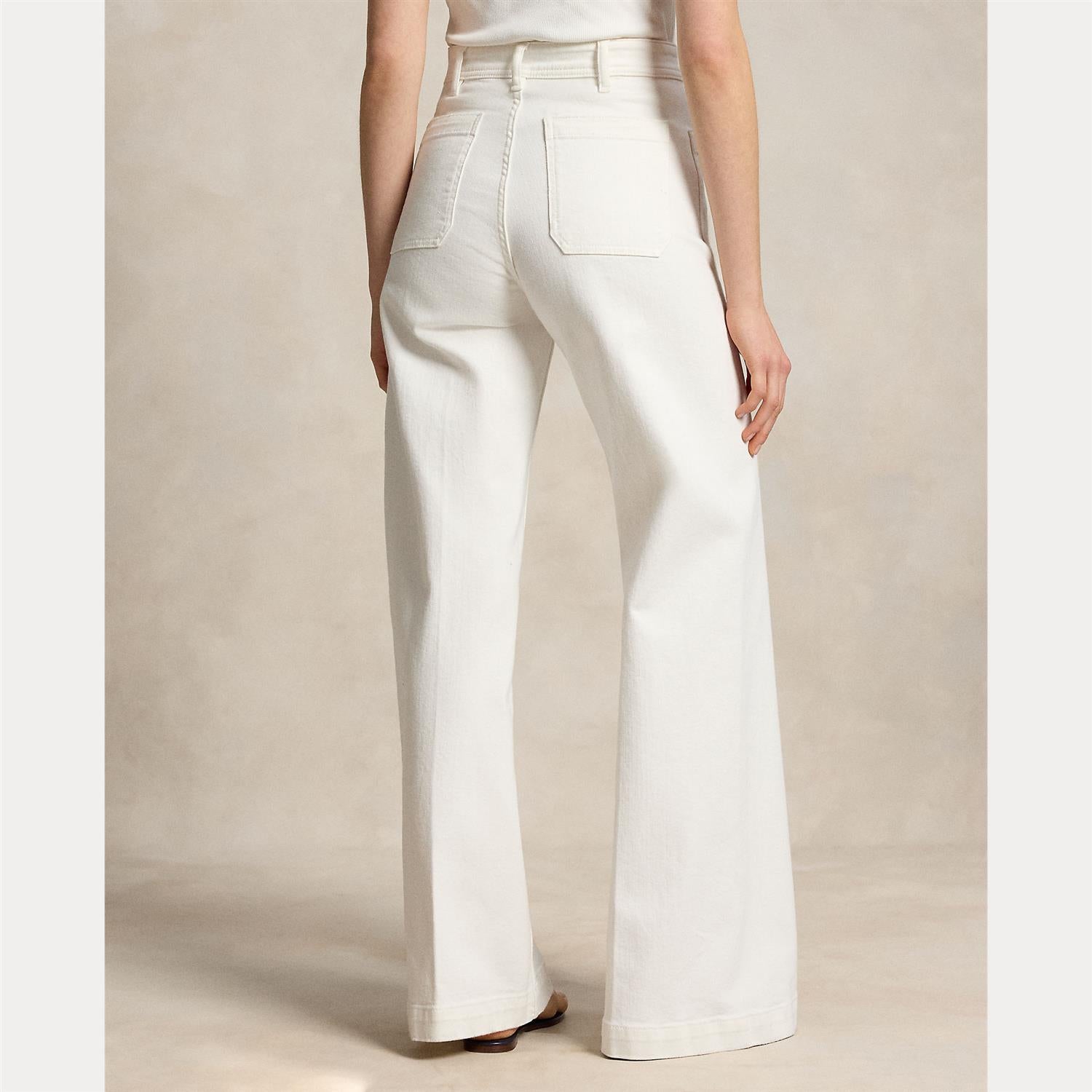 Denim Beaton Pant White