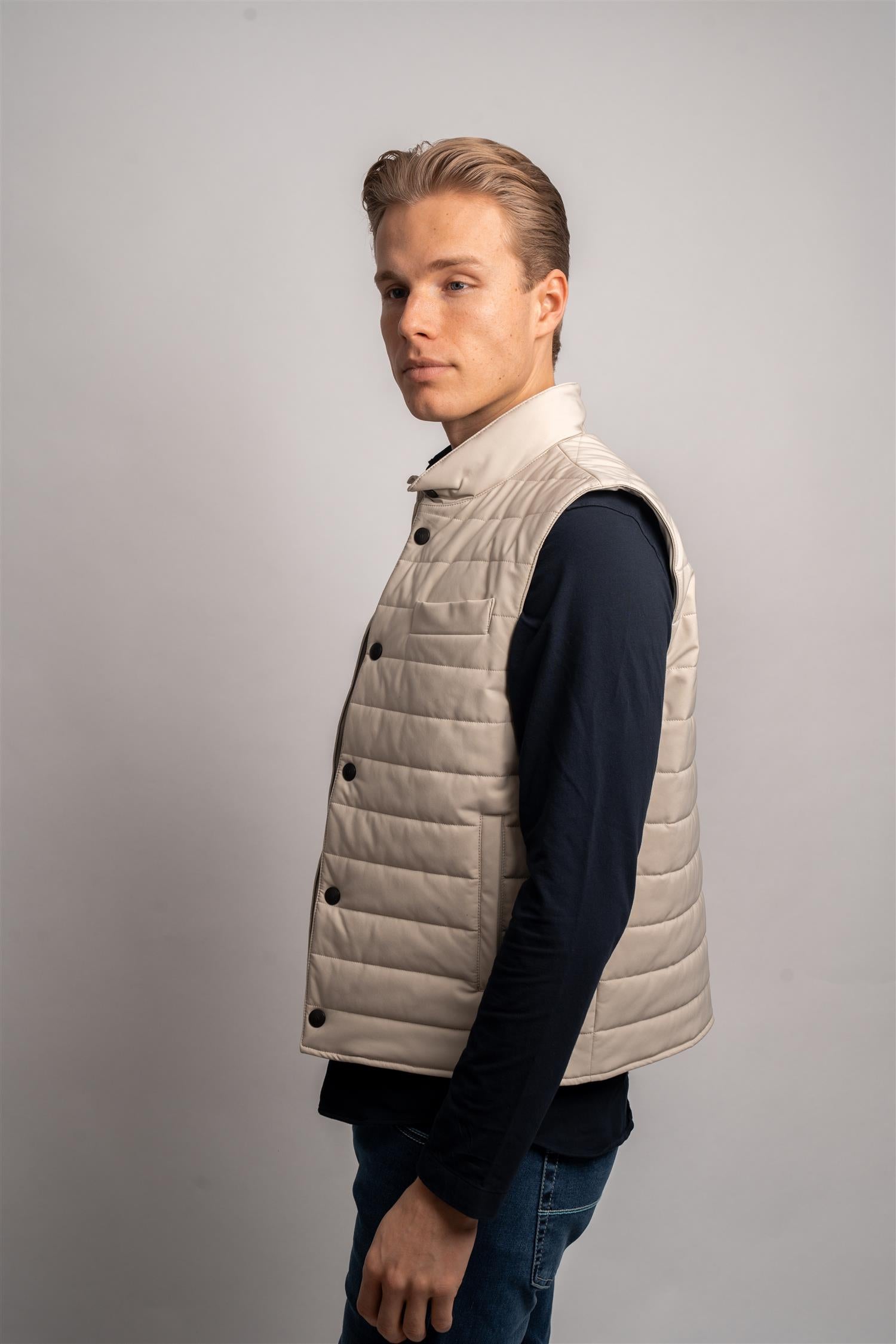 Travel Vest Stretch - Beige