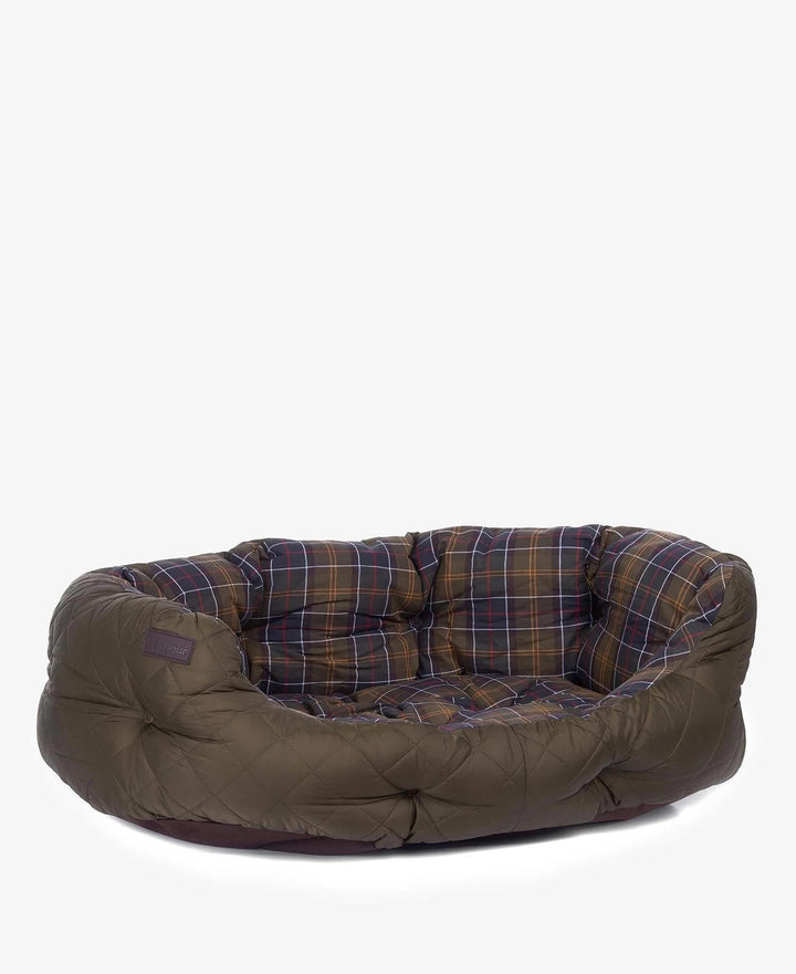 Barbour Quilted Dog Bed 35in