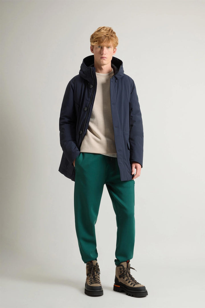 Arctic Stretch Down Parka - Blue