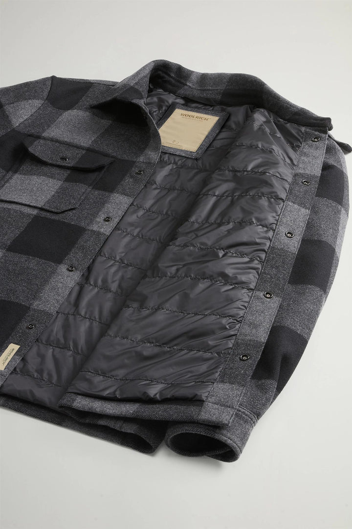 Alaskan Wool Check Overshirt - Ruter