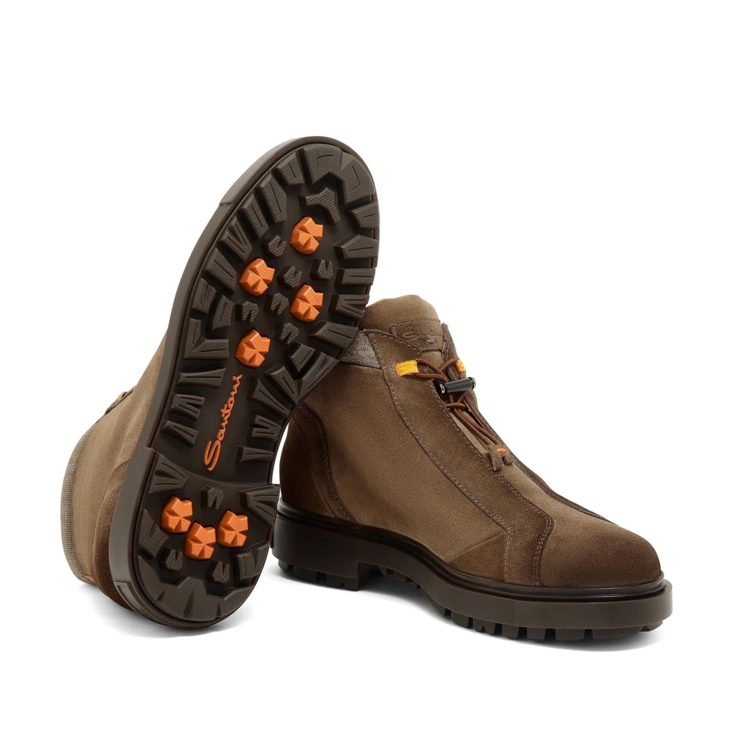 Santoni Mountain Boot - Brown