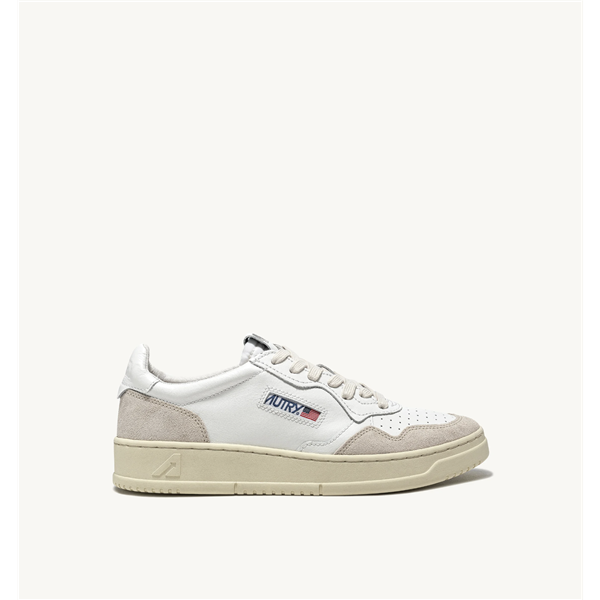 Medalist Low Man - LEAT/SUEDE WHITE